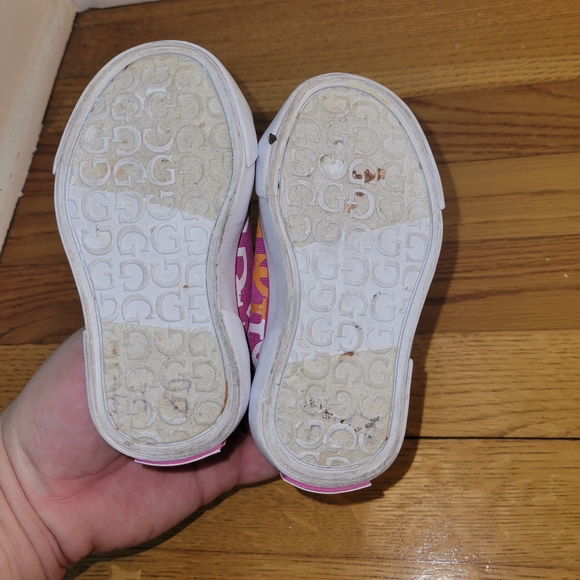 Toddler Shoe Lot Pink Guess Sandal Glitter sz. 5 - Picture 4 of 9